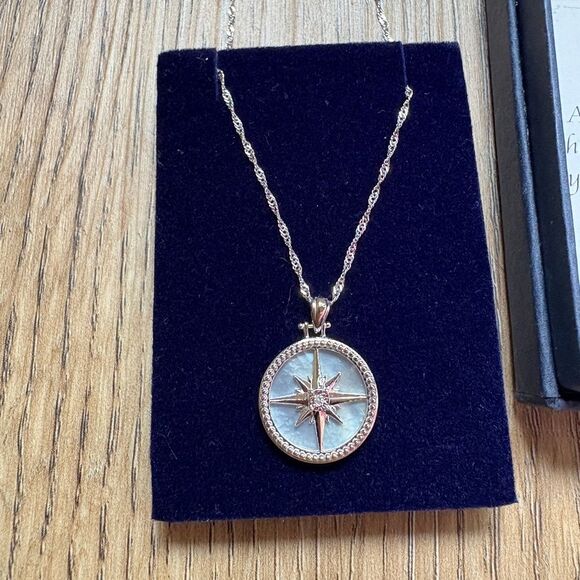 Diamond Sterling Silver ‘Always My Daughter’ Pendant Necklace NEW in box - Picture 6 of 11